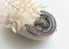 Sophie Labradorite Earrings - Silver Plated