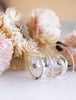 Simple Spiral Earrings - Silver Plated