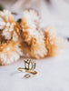 Lotus Ring - Brass
