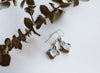 Laura Moonstone Earrings - Sterling Silver