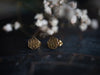 Seed on Life Ear Studs - Brass