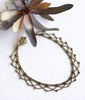Wanderlust Anklet - Brass