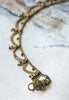 Paula Anklet - Brass