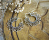 Mercy Hoop Earrings - Silver Plated