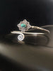 April Bracelet with Turquoise- Sterling Silver