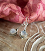 Alana Moonstone Earrings - Sterling Silver